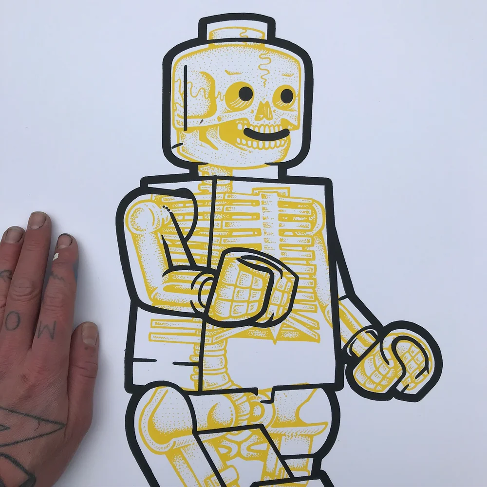 willblood — Lego Bones Yellow